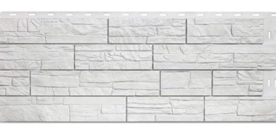 Фасадные панели Docke Stein 1098х400мм 10шт Молочный