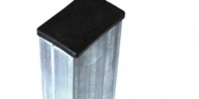 Столб для 3-Д забора цинк 6.2×5.5х1.4 (2 метра)