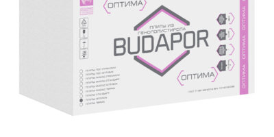Пенопласт ППС(EPS) S-BS 60 Оптима BUDAPOR 9,0 кг/м3 100 мм 1000х1000мм