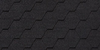 Мягкая черепица Roofshield Фэмили Эко Лайт Стандарт графитно-черный