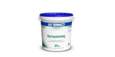 Terraco Sprayplaster acrilic Finishcoat FC 25 кг ВЕДРО, Финишная готовая шпаклевка