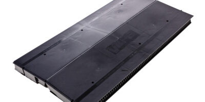 Коньковый вентиль VILPE AIRIDGE FELT 580х325х30 мм черный