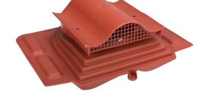 Кровельный вентиль VILPE PELTI KTV 460х352х128 мм красный