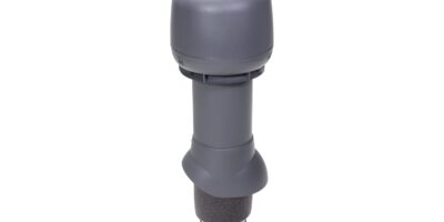 Вентиляционный выход VILPE 125/500 изолированный графит