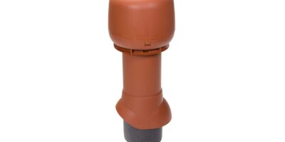Вентиляционный выход VILPE 125/500 изолированный терракот