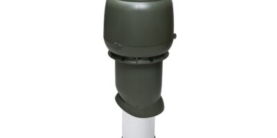 Вентиляционный выход VILPE 160/500 изолированный зеленый