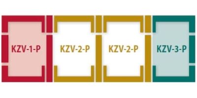 KZV-1/2/3-P/A 78х235 см часть комбинированного оклада к окнам FYP и FDY
