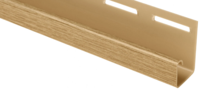 J-trim планка Люкс, D4,5 +BH-03, каштан (3 м)