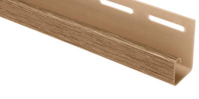 J-trim планка Люкс, D4,5 +BH-03, орех (3 м)
