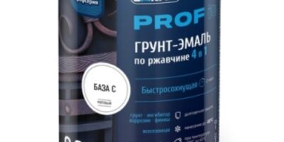 Грунт-эмаль по ржавчине ЛАКРА PROF IT 4 in 1 База-С 0.8 кг