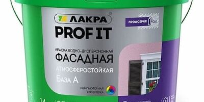 Лакра PROF IT Краска фасадная База А 14 кг