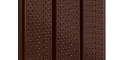 Софит AQUASYSTEM, с полной перфорацией, цвет Коричневый