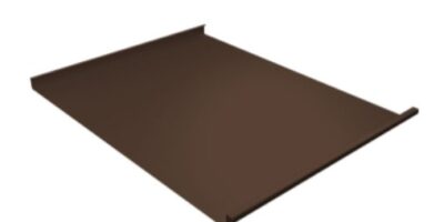 Фальц двойной стоячий матовый (Drap) 0,45 мм Ral 8017