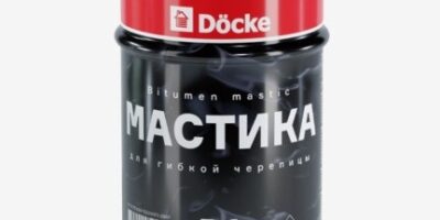 Мастика для гибкой кровли Docke, 5 л.