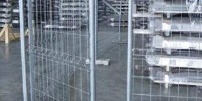 Калитка временного ограждения EURO 195 см, Zn