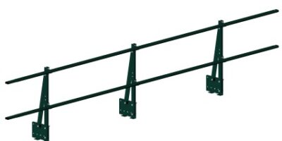 Ограждение на парапет ELITE, H-900 (3 трубы)