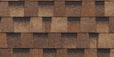 Битумная черепица Shinglas Кантри Драконий зуб Бронза