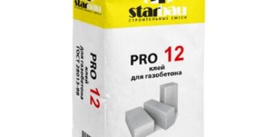 StarBau PRO-12 Клей для газобетона, 25кг