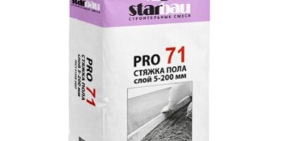 StarBau Стяжка пола PRO-71, 25 кг