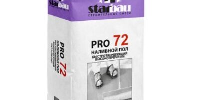 StarBau PRO-72 Наливной пол быстротвердеющий, 20 кг