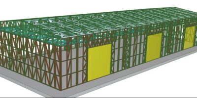 ЛСТК Металлоконструкция Ангар (10х27х3,6м)