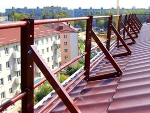 металлические ограждения для крыши
