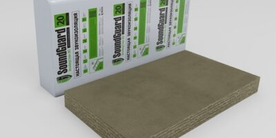 Плита звукопоглощающая SoundGuard ЭкоАкустик 80 20 мм