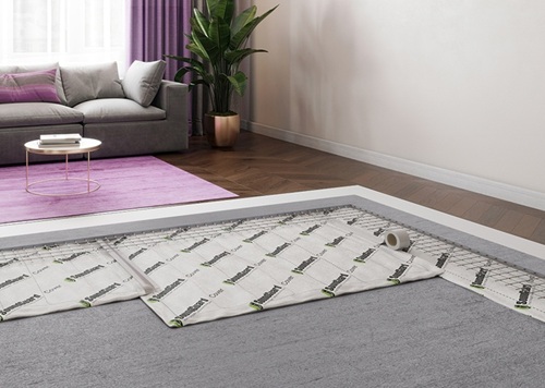 Звукоизоляционная система пола Оптима под стяжку